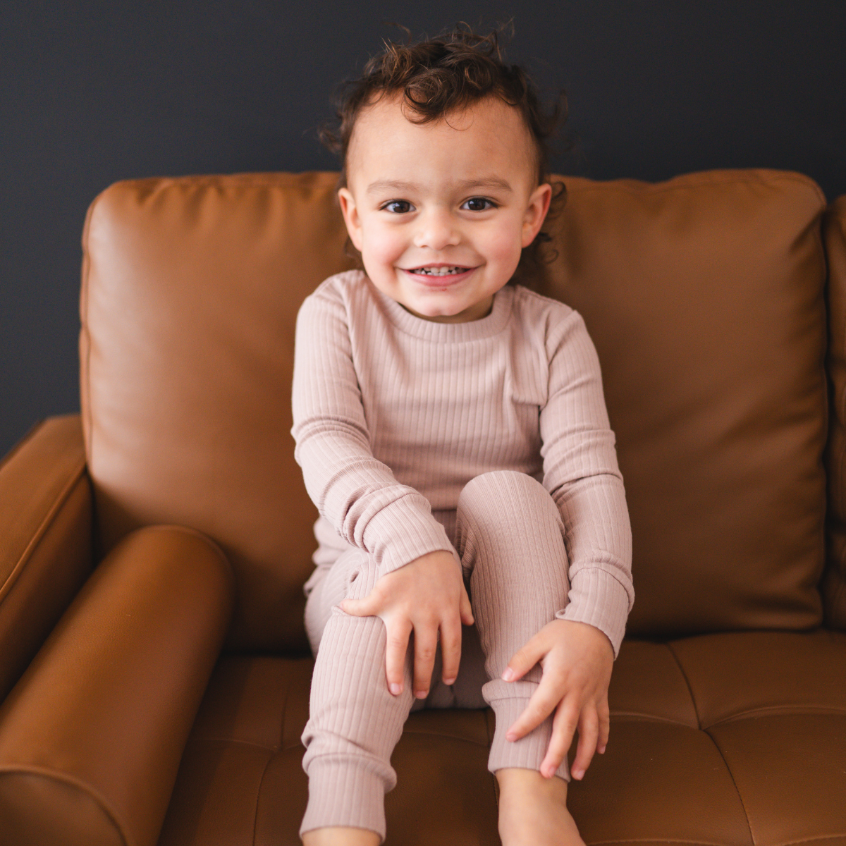 Organic Cotton 2-Piece Set - Mocha