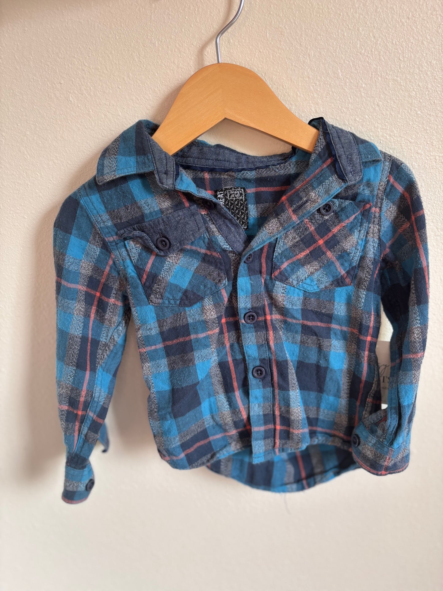 Boys Flannel (Pre-Loved)(18M)