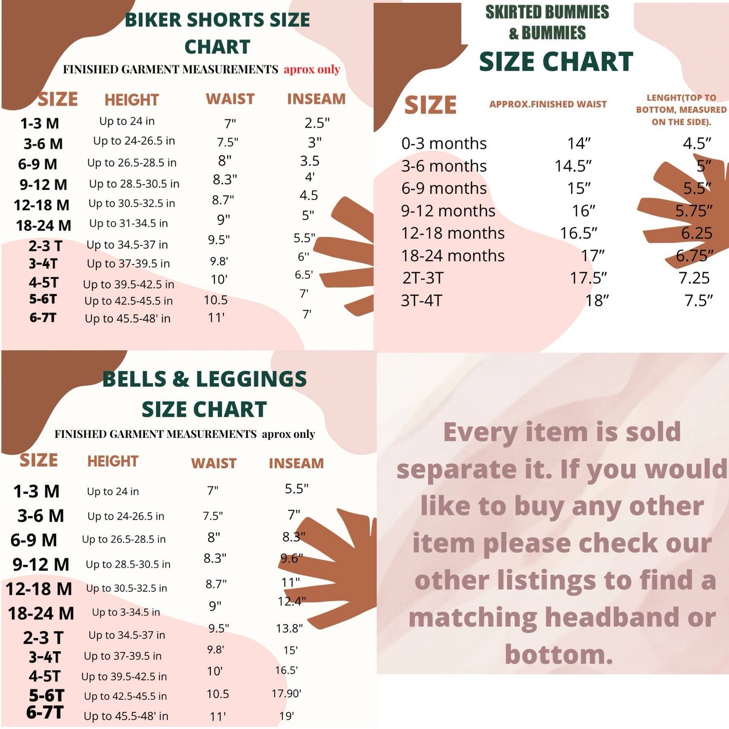 Striped girl flares: 2/3T / Bells