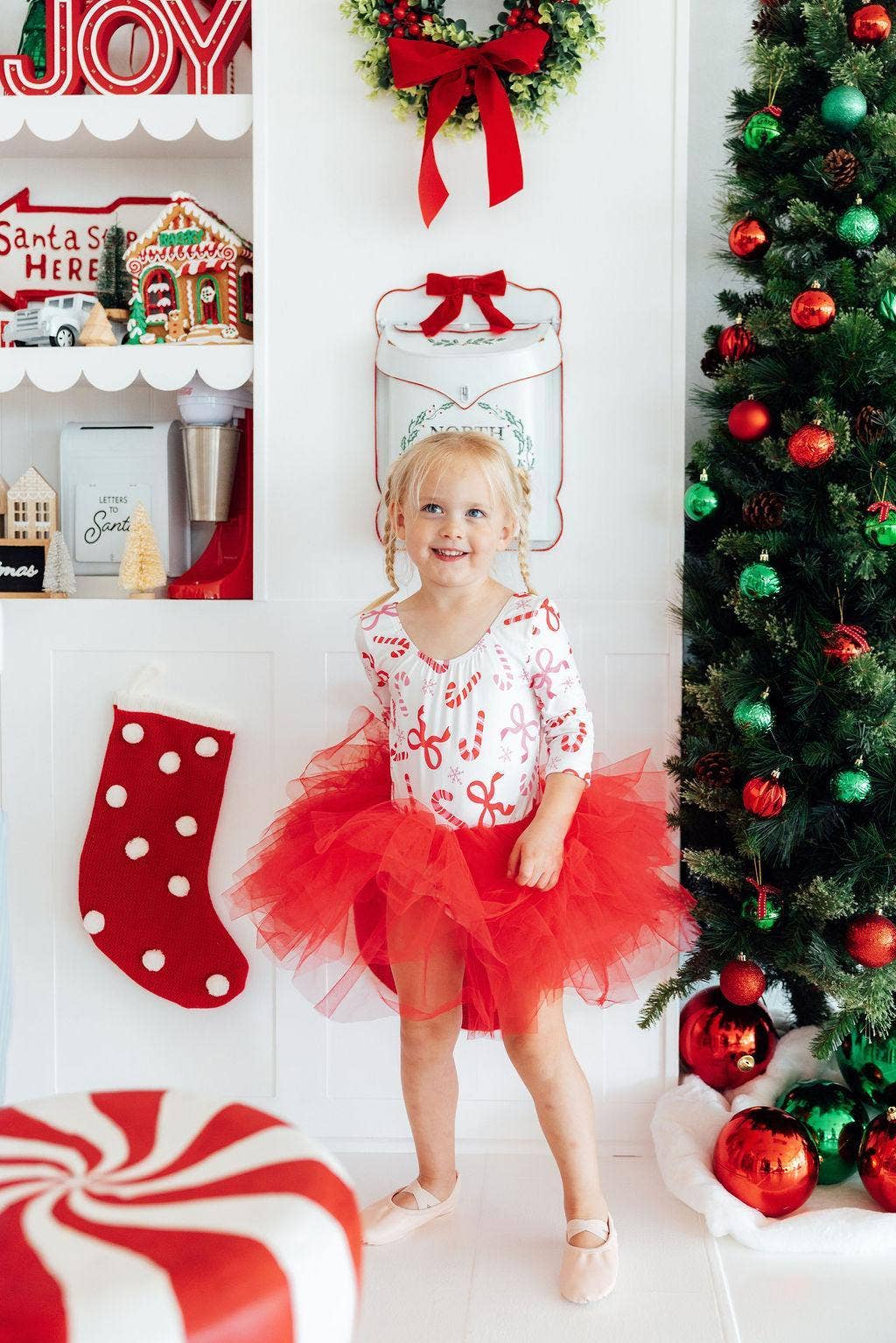 Candy Cane Lane Tutu
