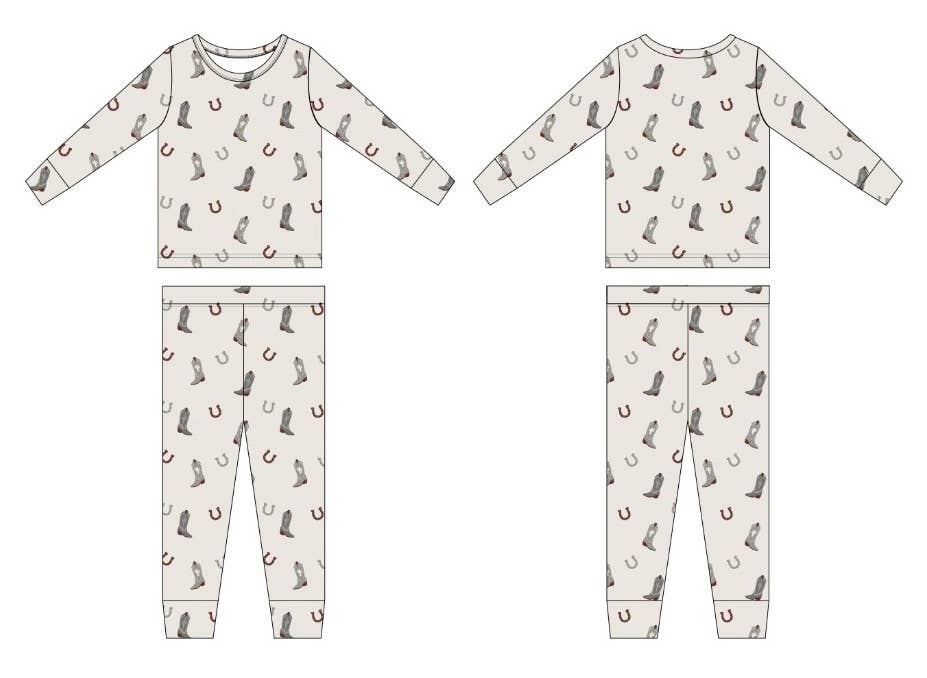 Cowboy Western | Bamboo Two Piece Pajama Set