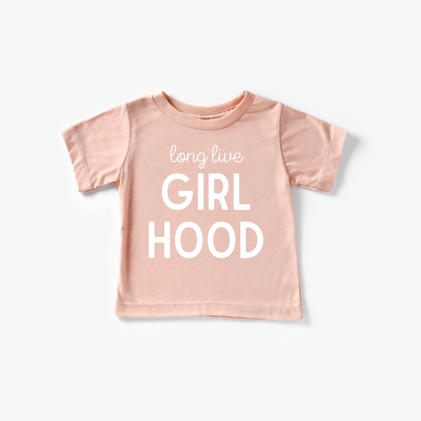 Long Live Girl Hood Beach and Summer Shirt  Kid and Toddler: Pink