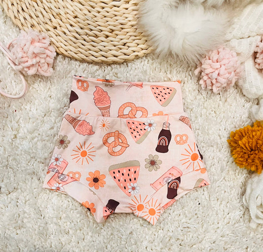 Retro baby bell bottoms/Handmade