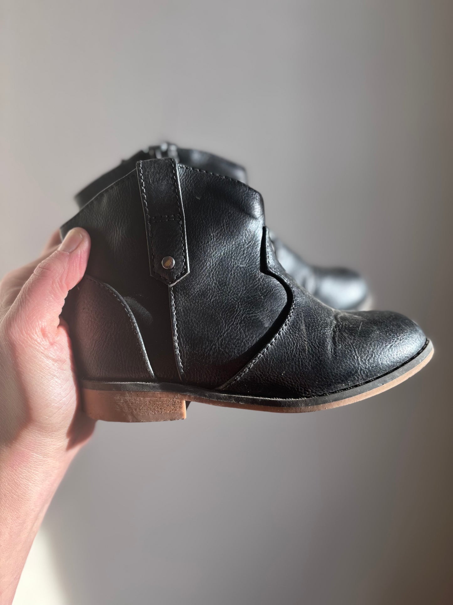 Black Boots(Pre-Loved)(Size9)