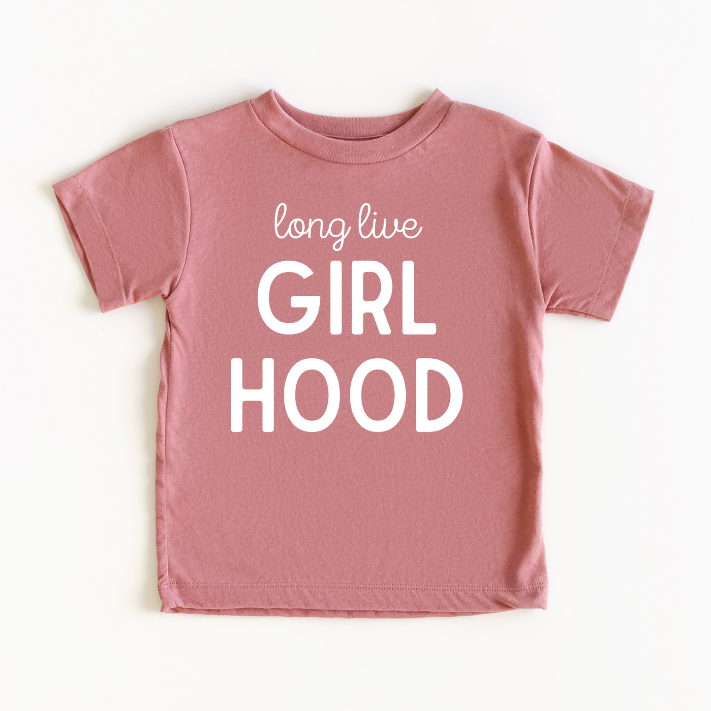 Long Live Girl Hood Beach and Summer Shirt  Kid and Toddler: Pink