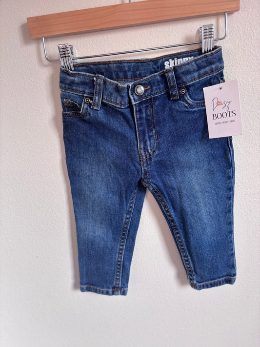 Carters Denim Jeans(Pre-Loved)(12M)
