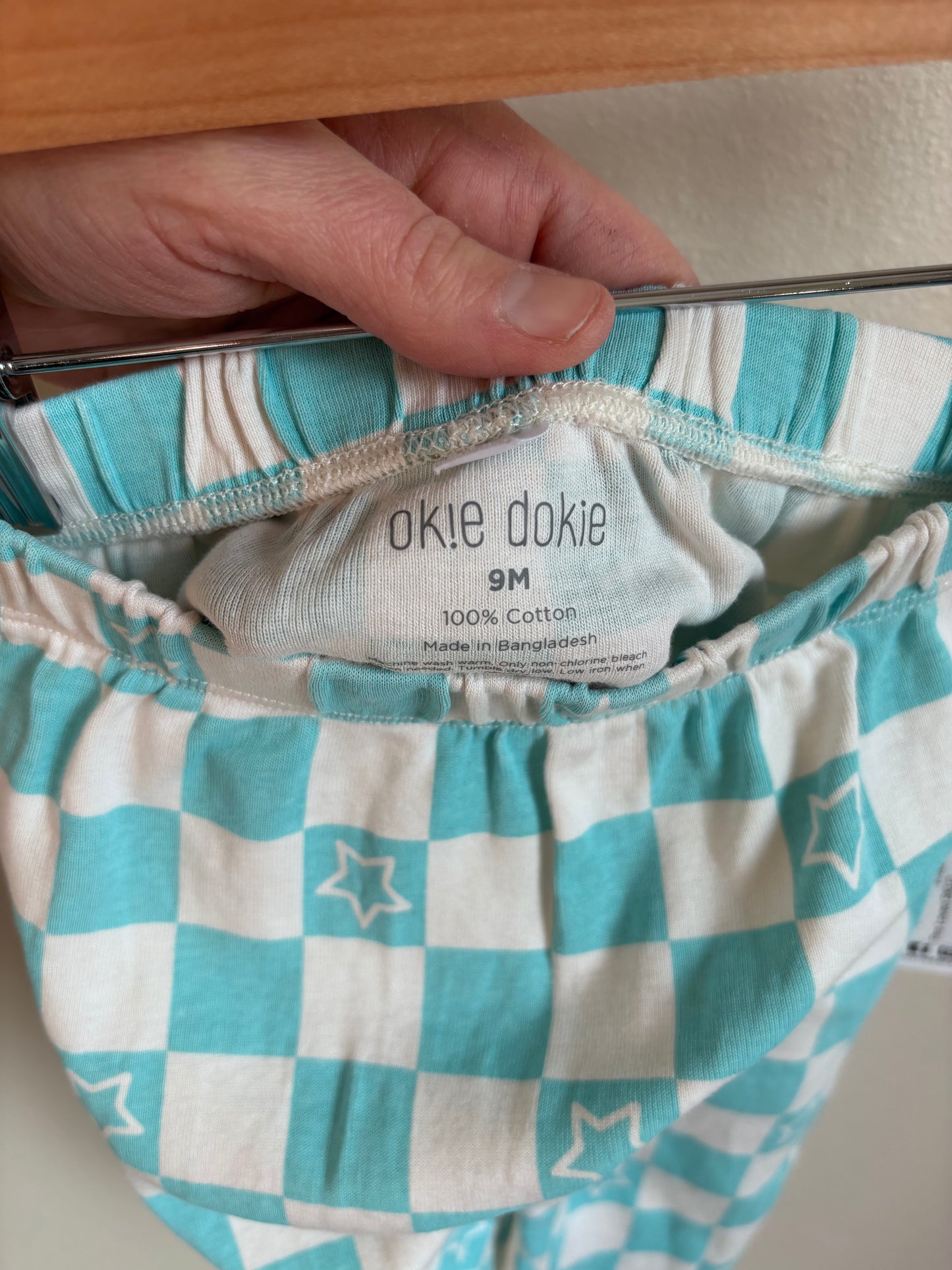 Okie Dokie Checker Pants(Pre-Loved)(9M)