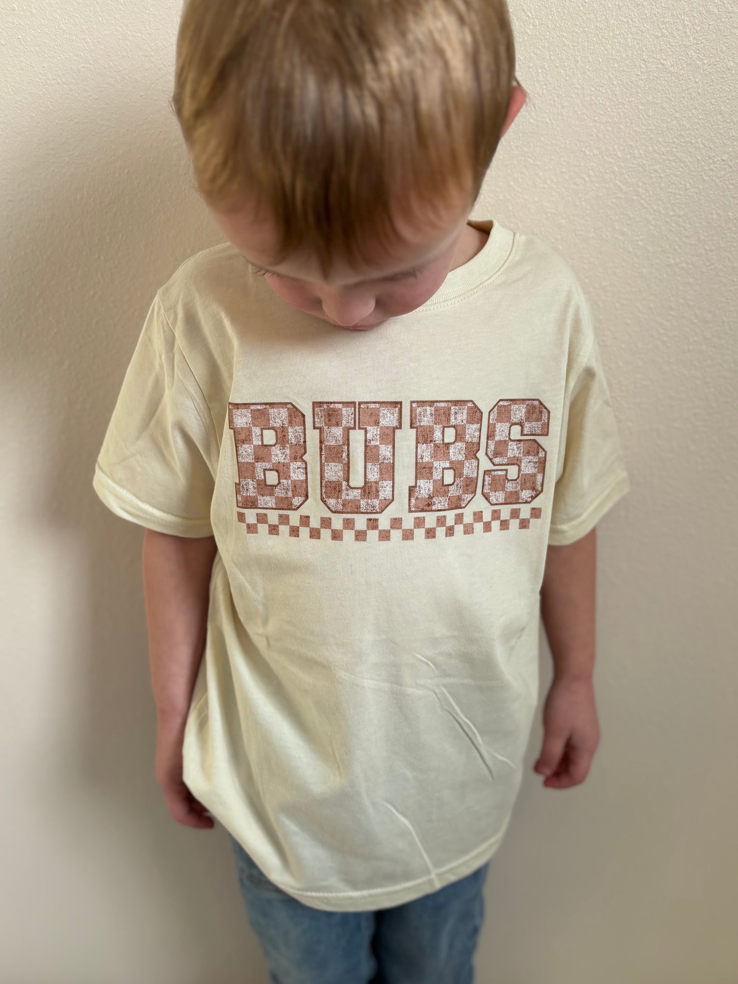 Boys Graphic Tee / NATURAL