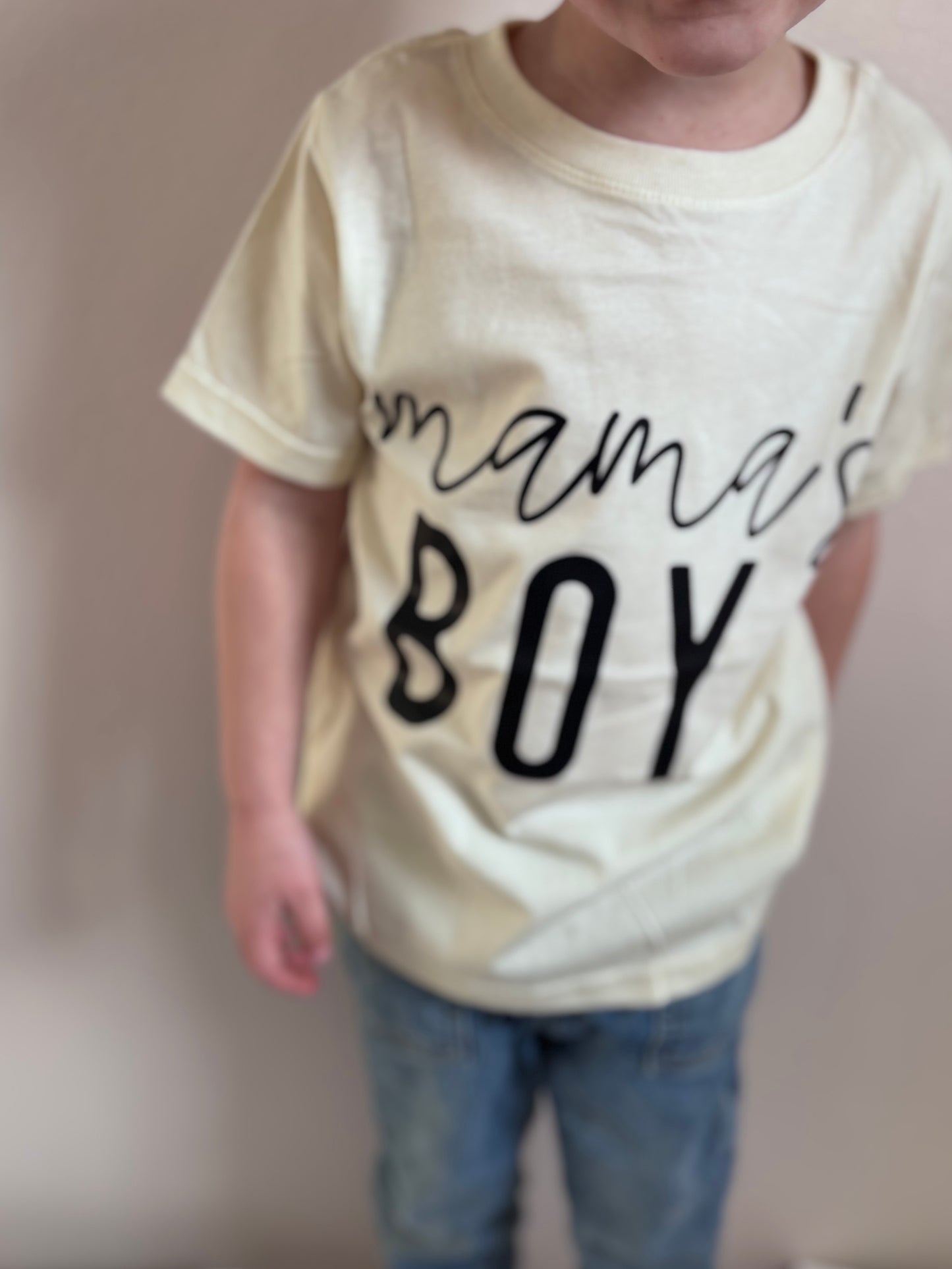Boys Graphic Tee / NATURAL