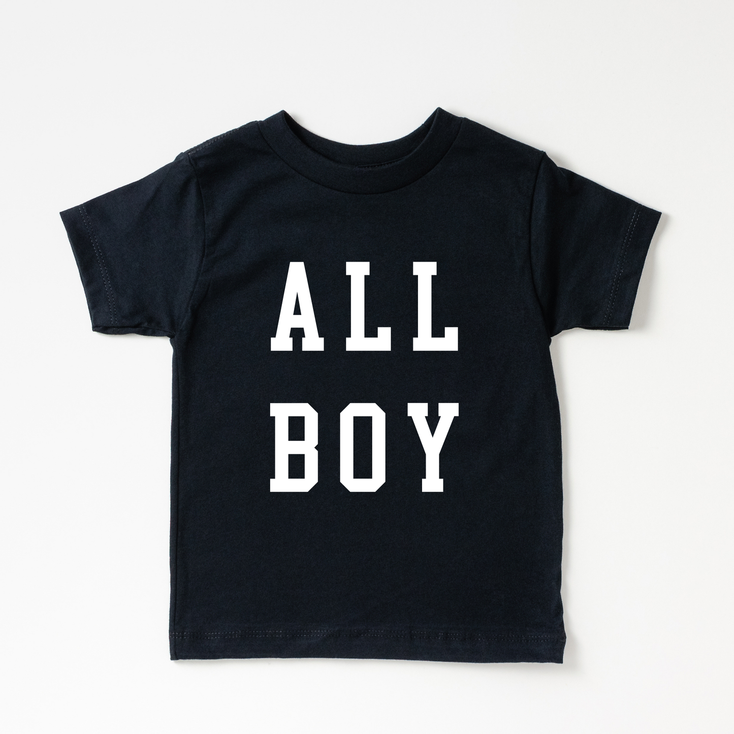 All Boy Graphic Tee/ Black