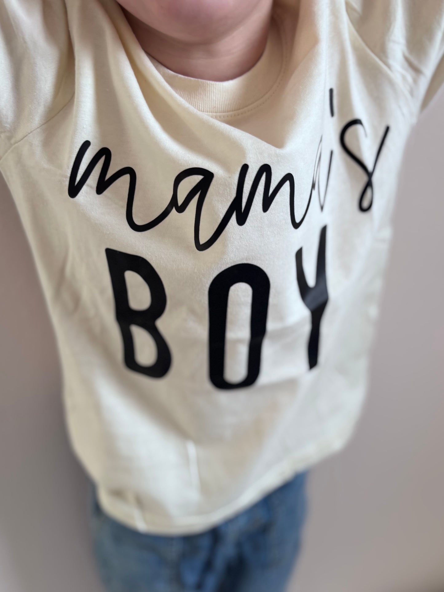 Boys Graphic Tee / NATURAL