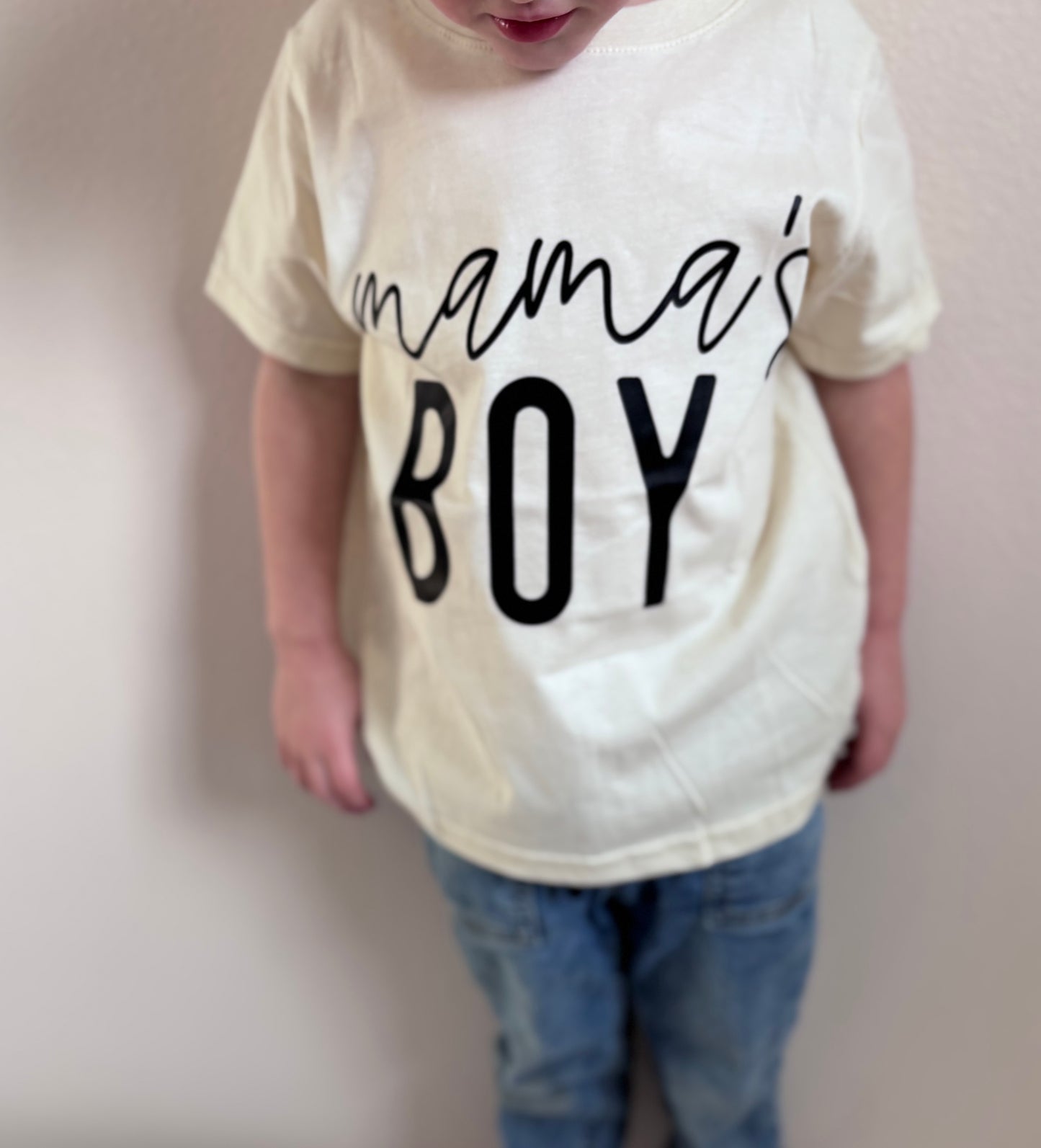 Boys Graphic Tee / NATURAL