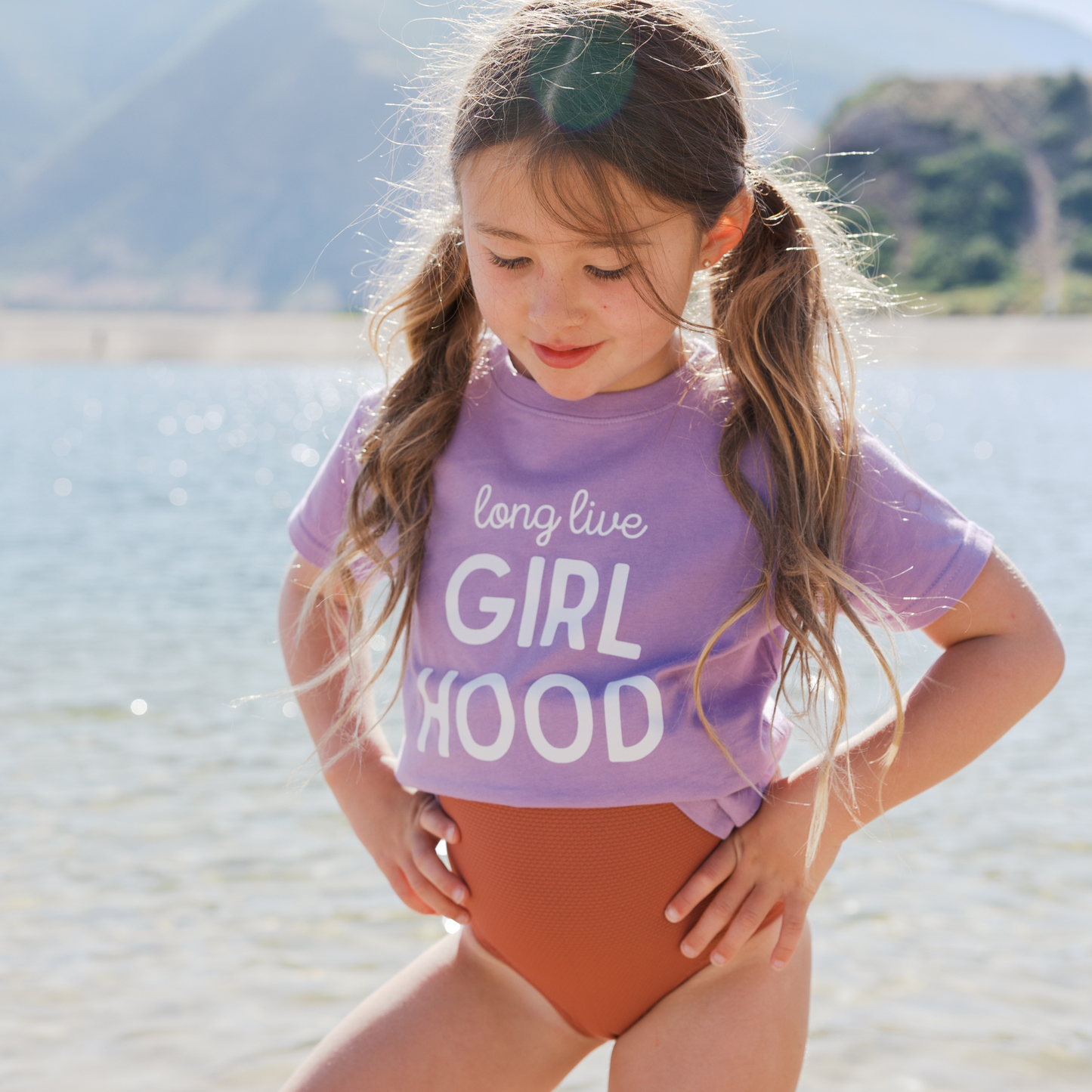 Long Live Girl Hood Beach and Summer Shirt  Kid and Toddler: Pink