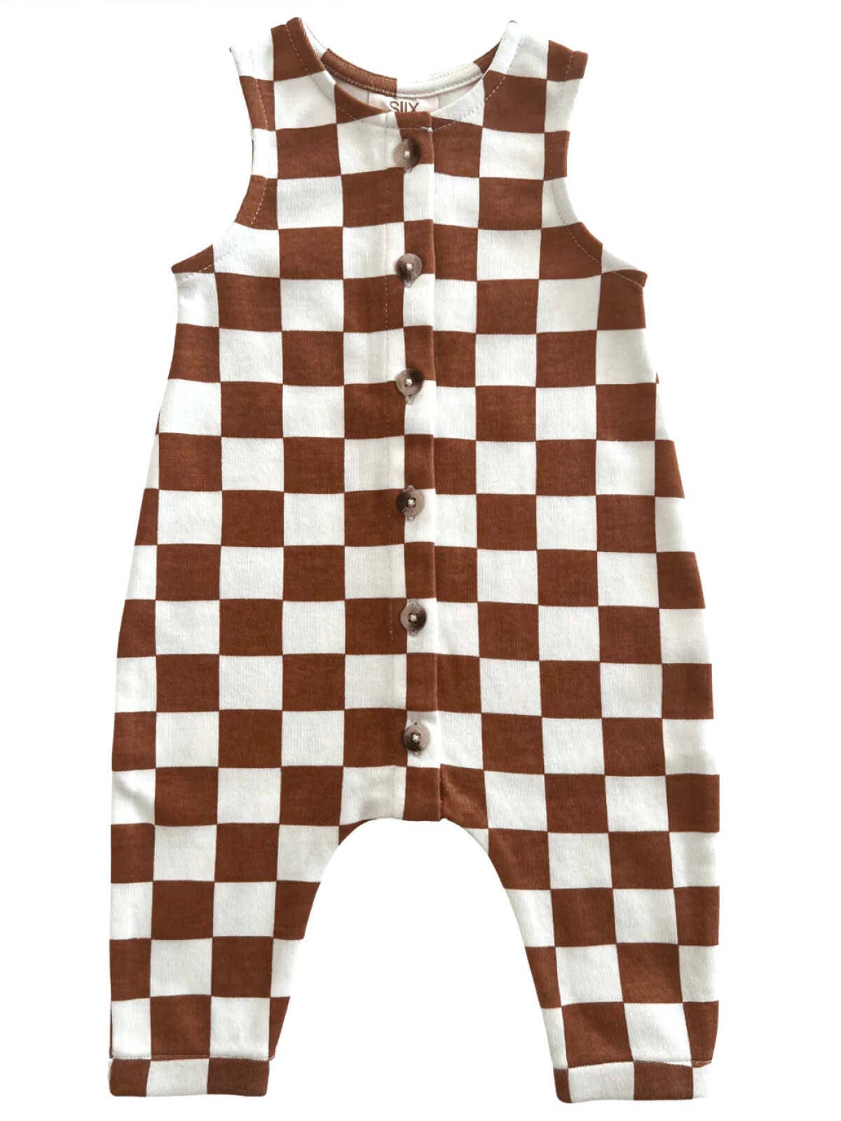 Checkerboard / Organic Bay Jumpsuit