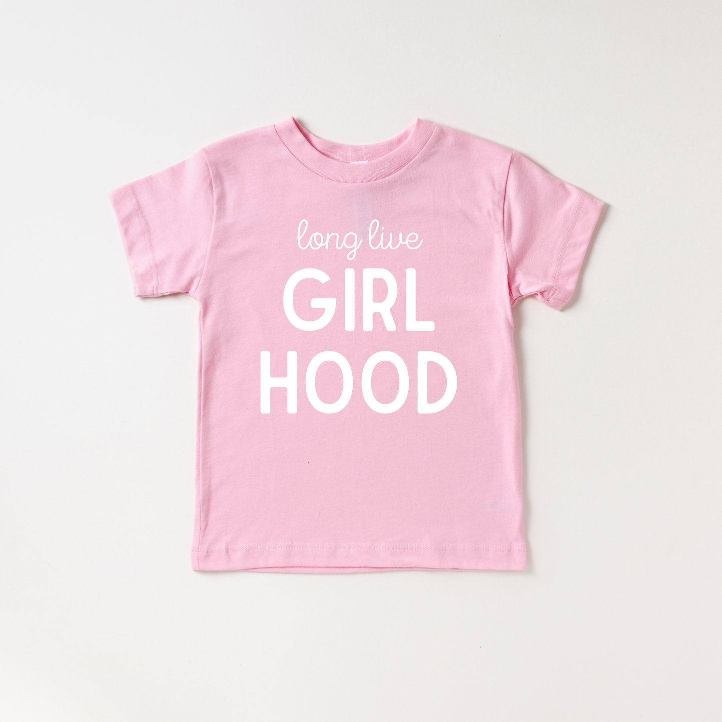 Long Live Girl Hood Beach and Summer Shirt  Kid and Toddler: Pink