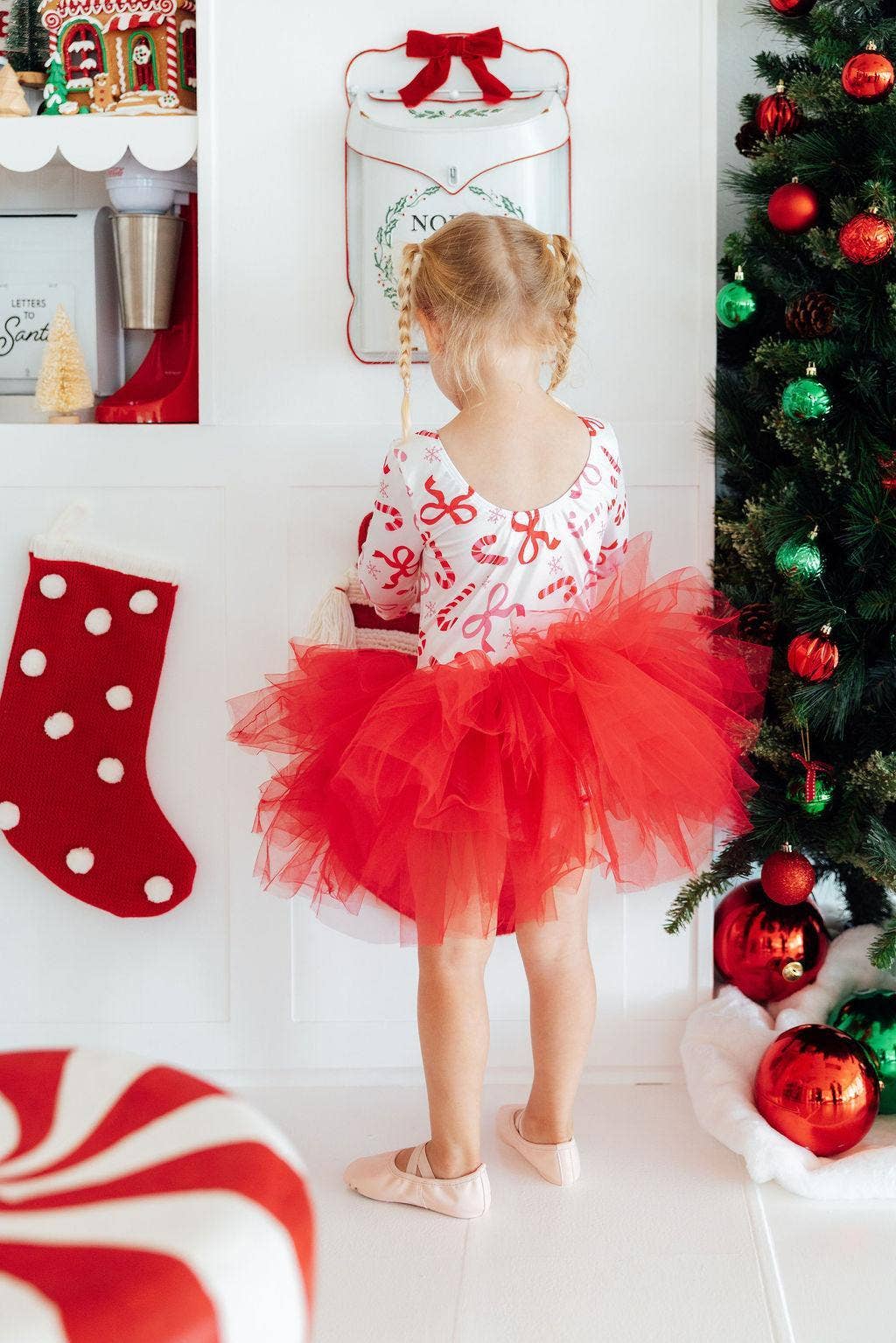 Candy Cane Lane Tutu
